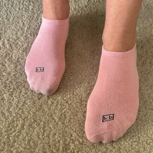 Pink ankle socks